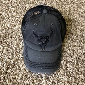 Buckle western baseball cap